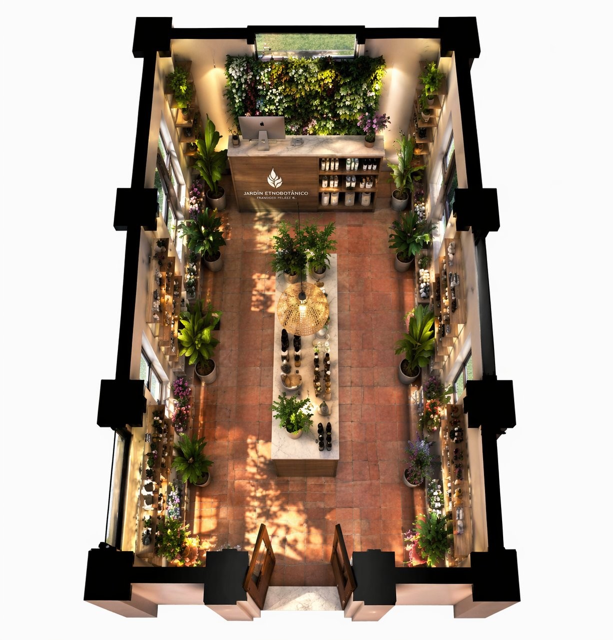 Green Store render 3