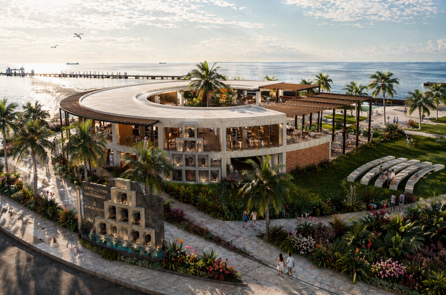 Cultural Gastronomic Center render 2